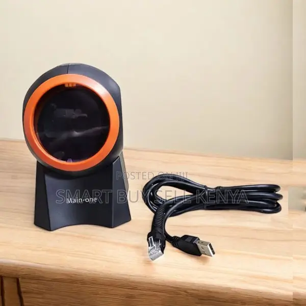 Industrial Grade 1d and 2d Desktop Laser Barcode Scanner Reader
