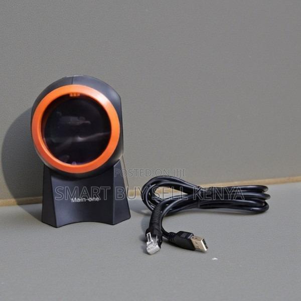 High Durability 1d,2d Desktop Table Mount Laser Barcode Scanner Reader - main view