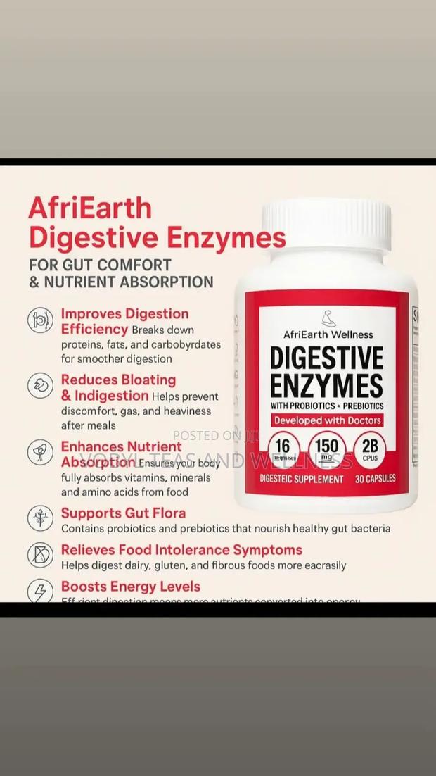 Digestive Enzymes Capsules - thumbnail 3