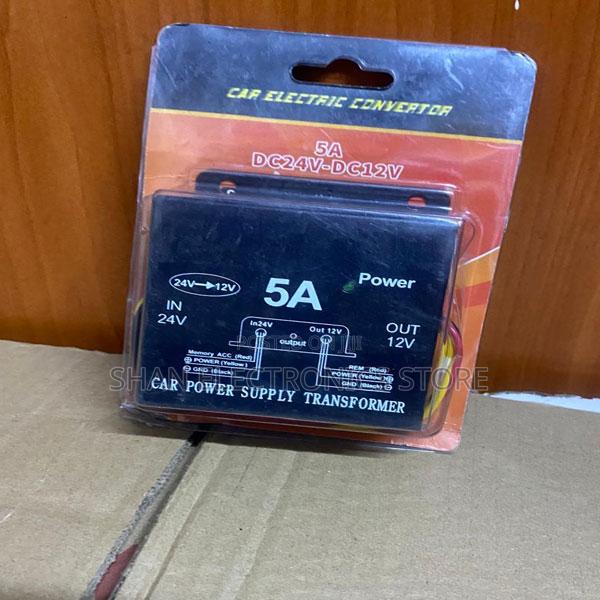 Dc Voltage Step Down Converter 24v to 12v 5a Power Supply Adapter