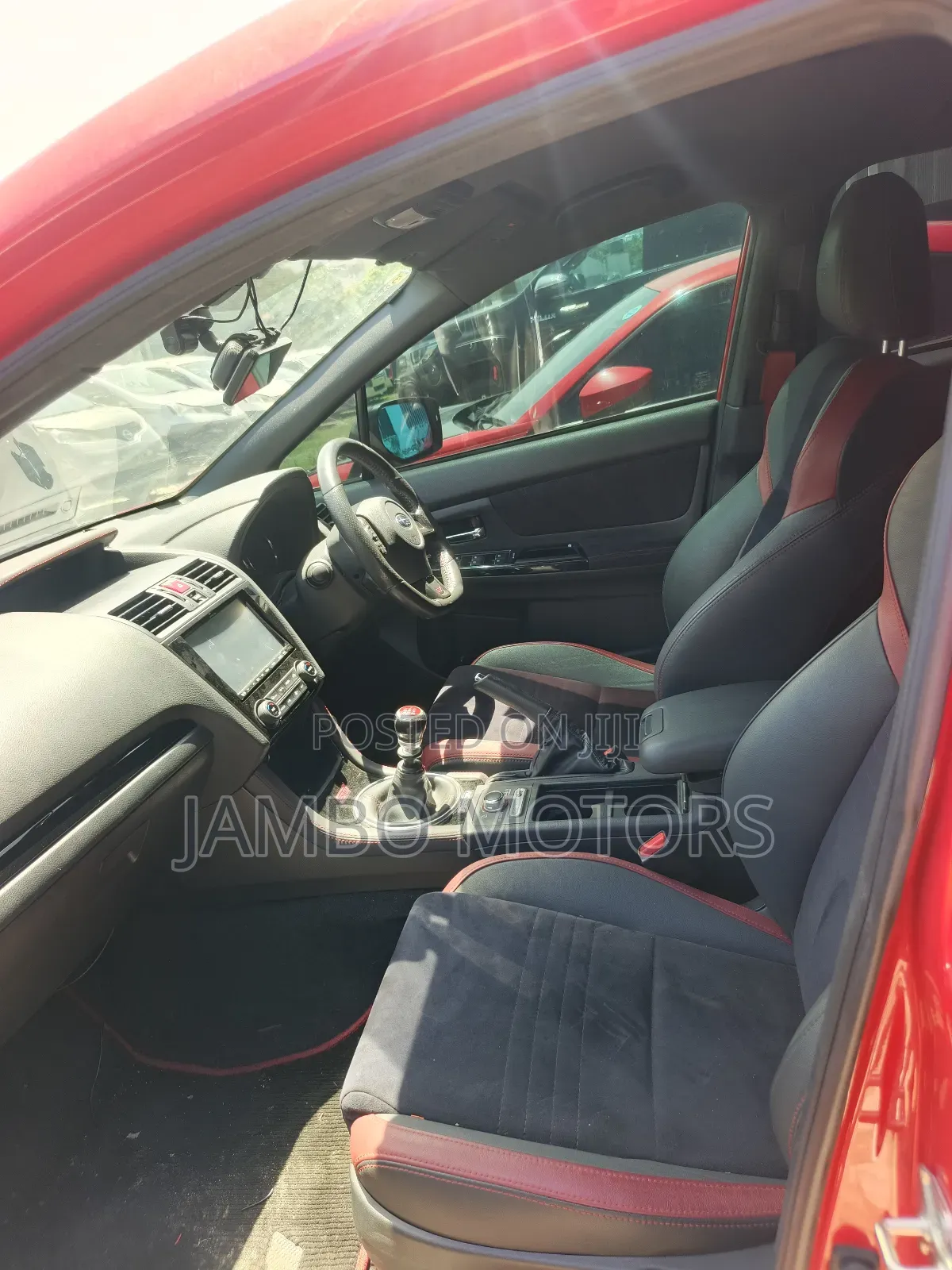 Subaru WRX STI 2019 Red