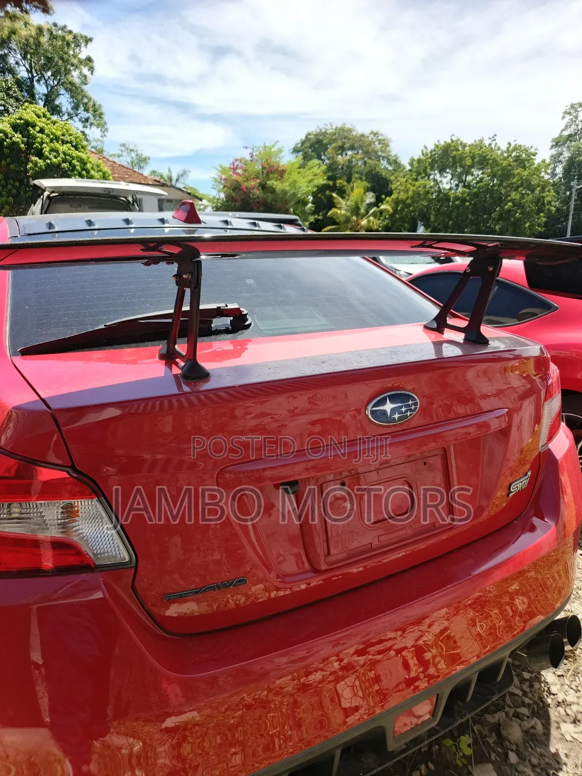 Subaru WRX STI 2019 Red
