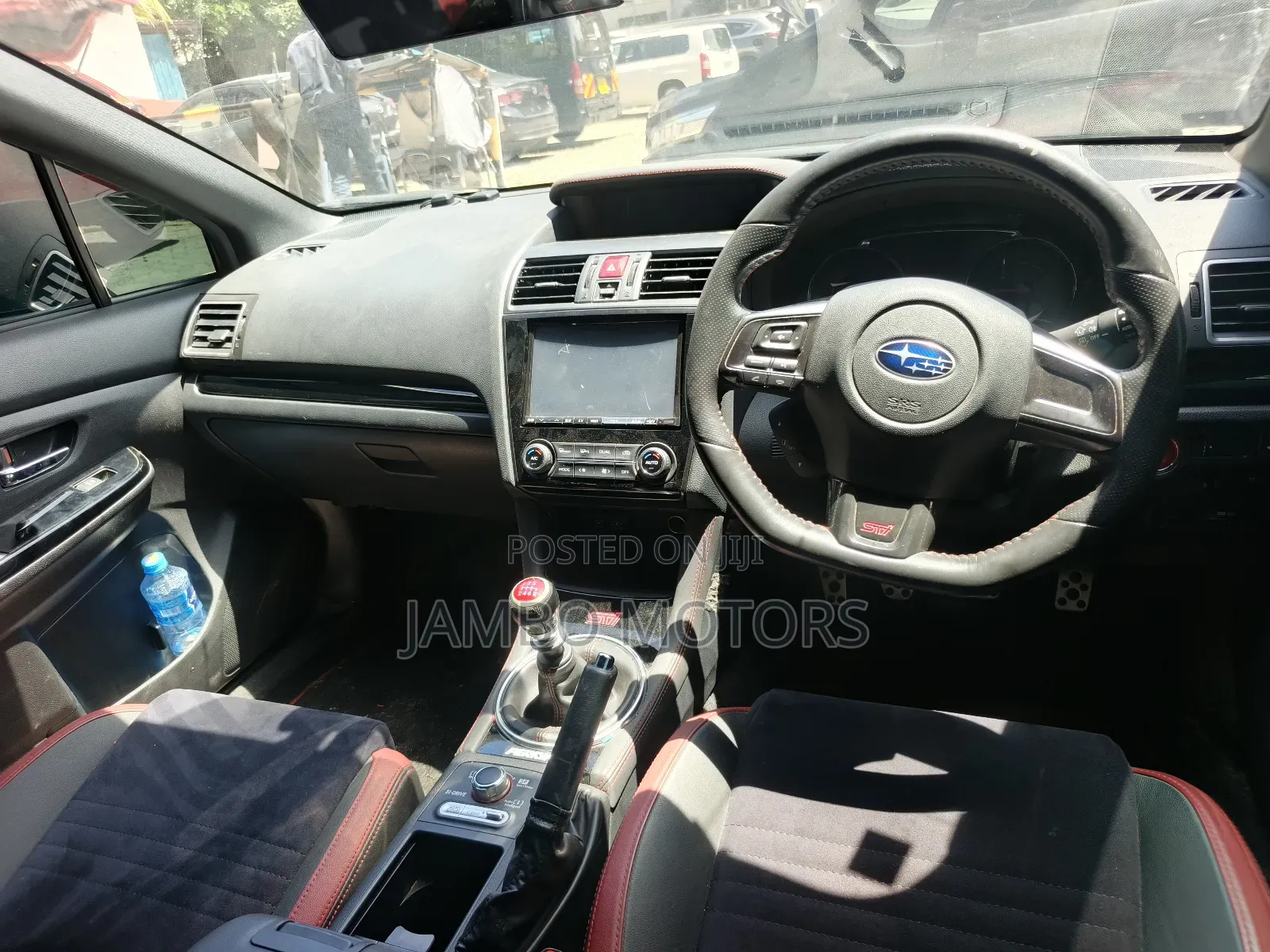 Subaru WRX STI 2019 Red