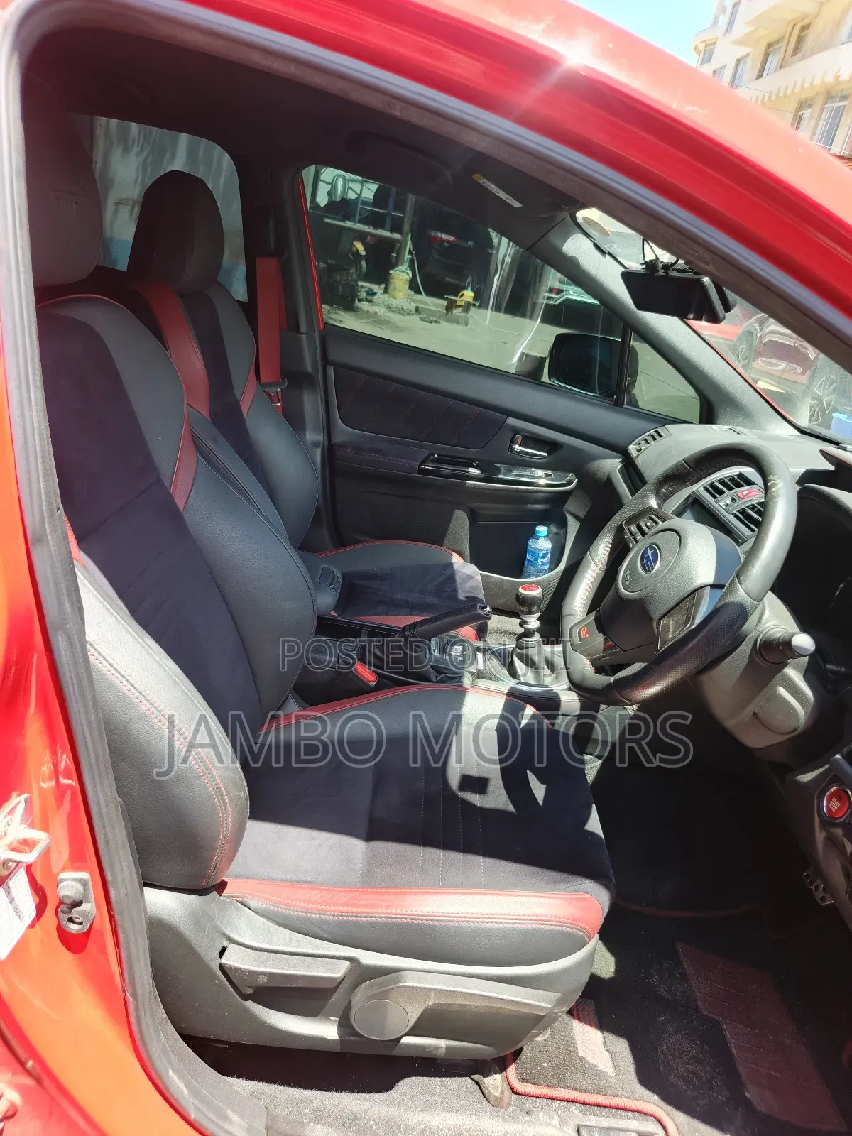 Subaru WRX STI 2019 Red