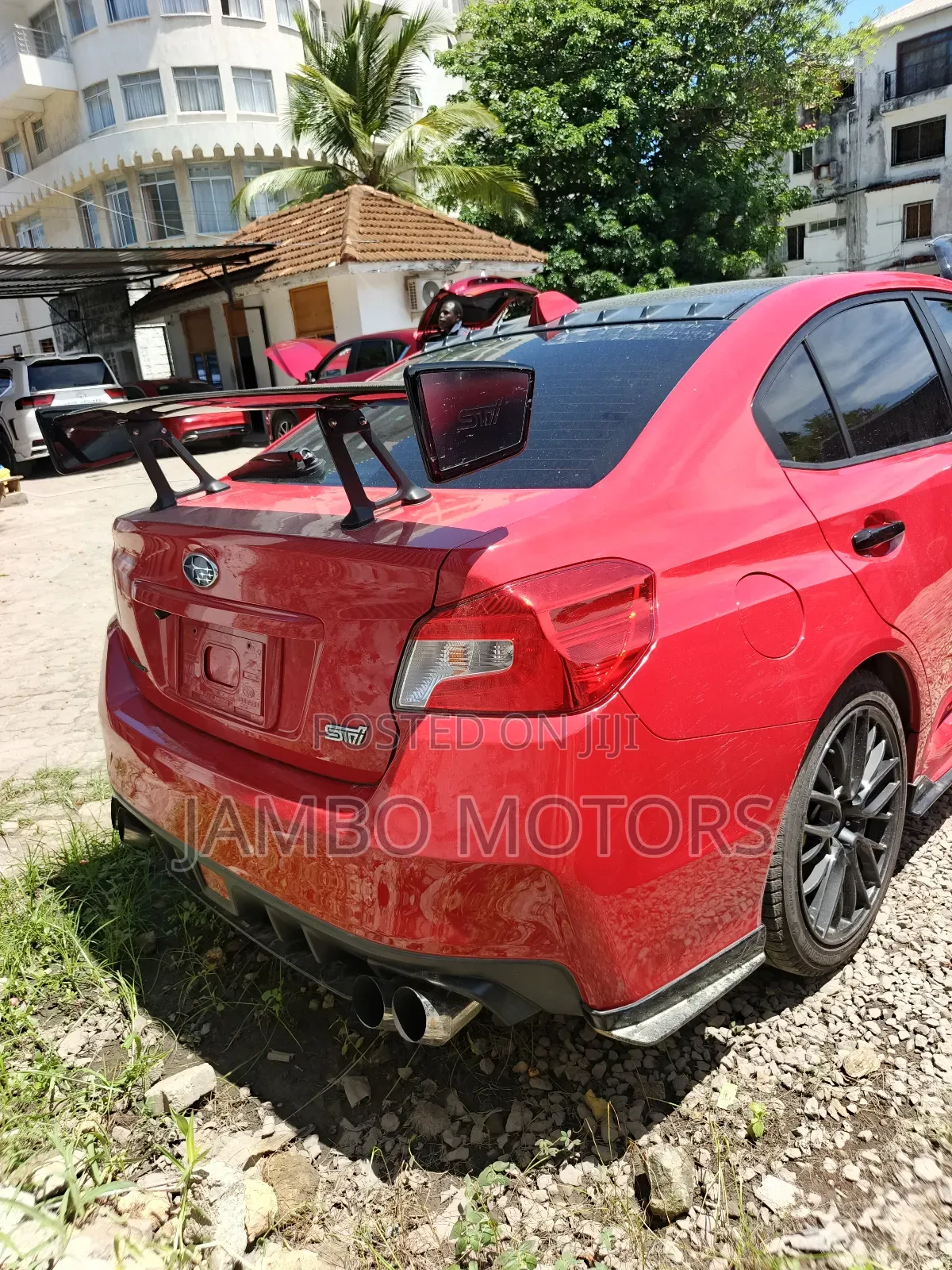 Subaru WRX STI 2019 Red