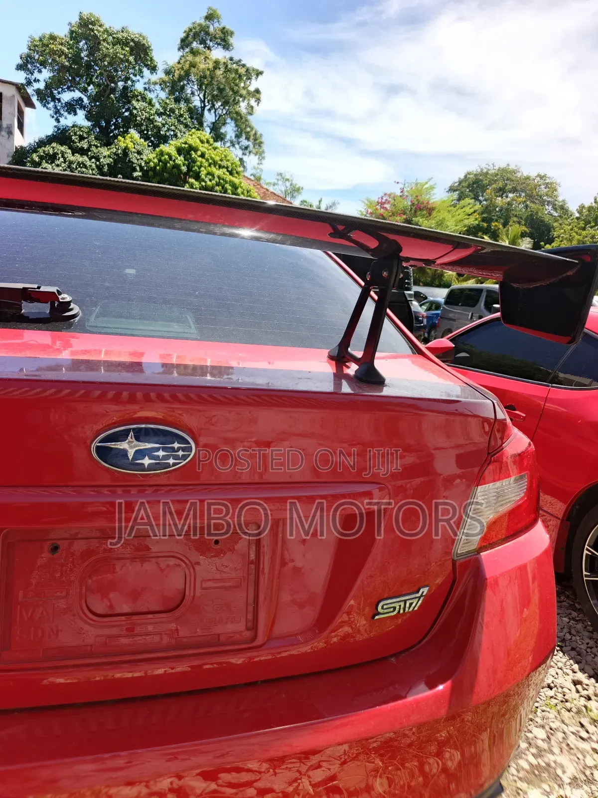 Subaru WRX STI 2019 Red