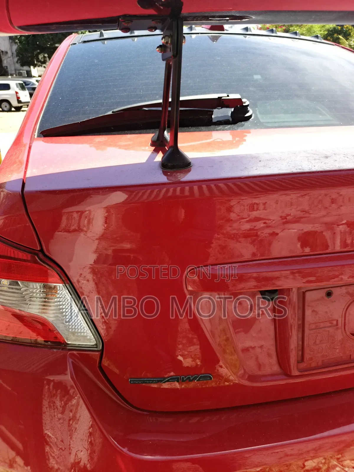 Subaru WRX STI 2019 Red