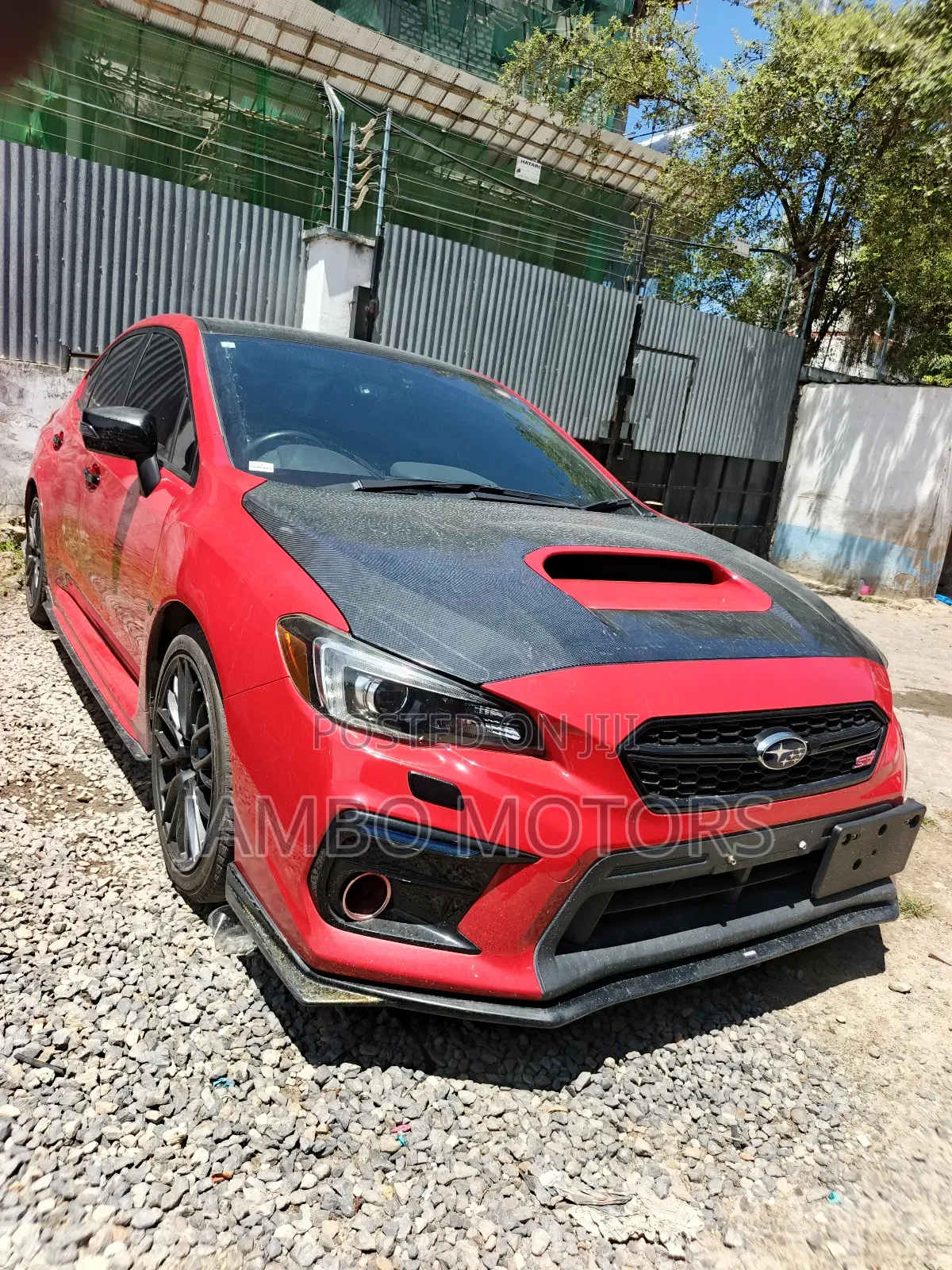 Subaru WRX STI 2019 Red