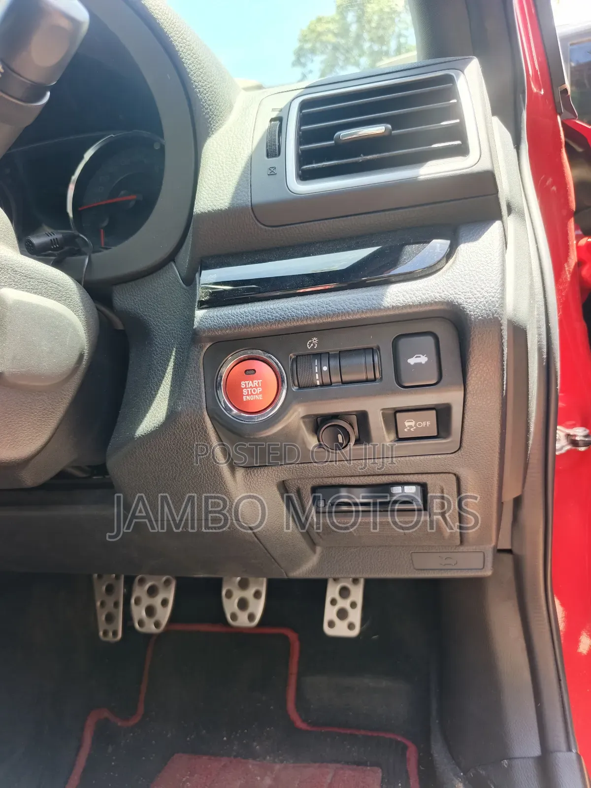 Subaru WRX STI 2019 Red