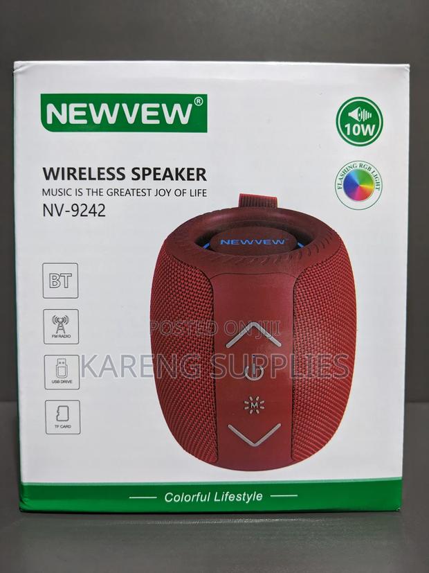 Newvew RGB Wireless Bt Speaker - main view
