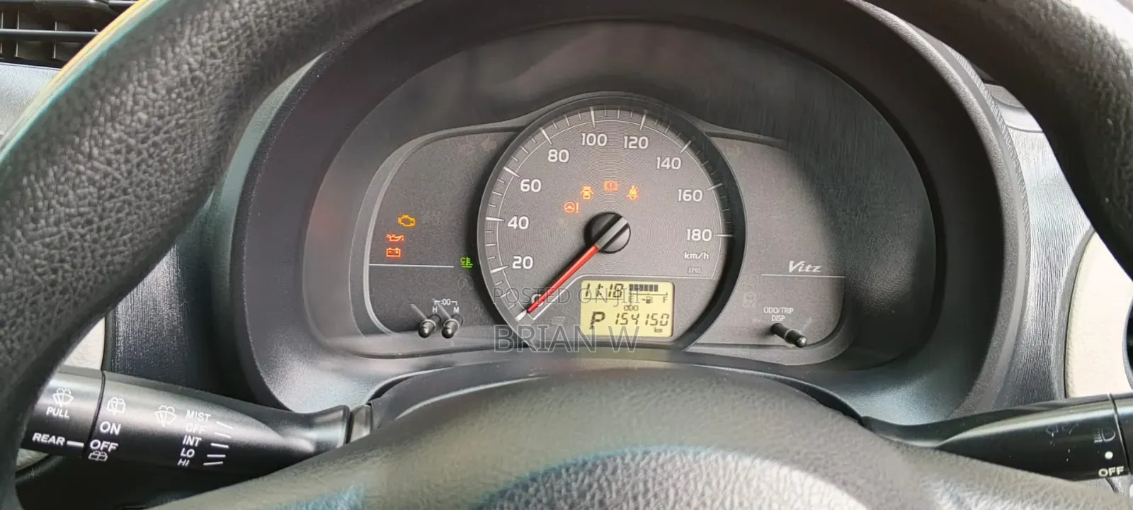 Toyota Vitz 2013 Black