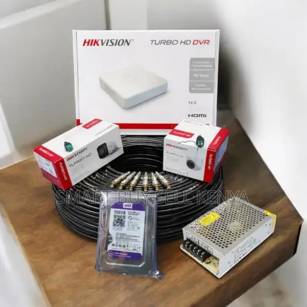 Smart Protection Hikvision 2 1080p Full Hd 2mp CCTV Cameras Full Kit
