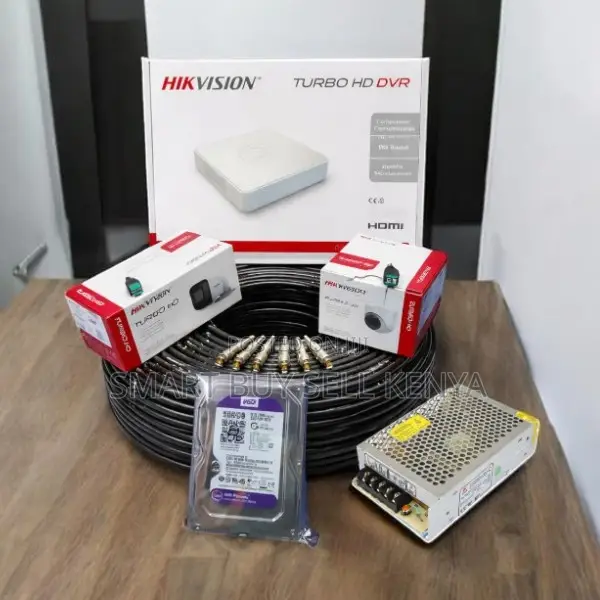 Enhanced Safety Hikvision 2 1080p Full Hd 2mp CCTV Cameras Full Kit
