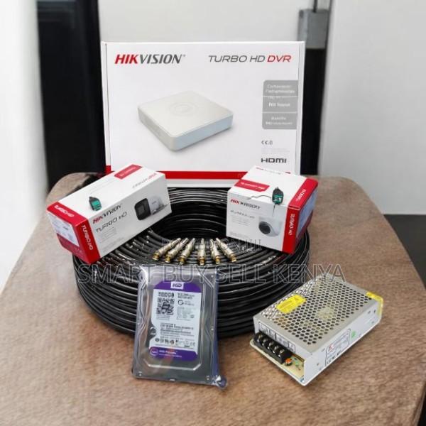 Reliable Security Hikvision 2 1080p Full Hd 2mp CCTV Cameras Full Kit
