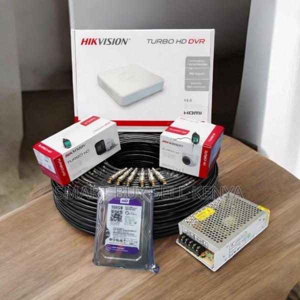 Trusted Surveillance Hikvision 2 1080p Full Hd CCTV Cameras Full Kit