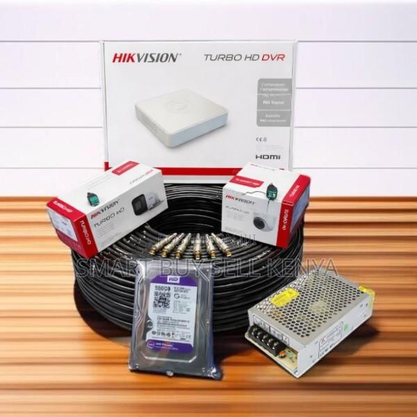 Easy Setup Hikvision 2 1080p Full Hd 2mp CCTV Cameras Complete Kit - main view