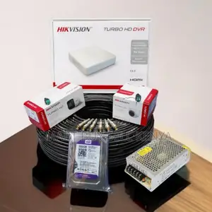 Hikvision 2 1080p Full Hd 2mp CCTV Cameras Full Kit for Home Security