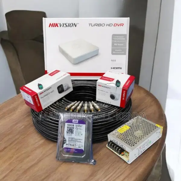 24/7 Video Recording Hikvision 2 1080p Hd 2mp CCTV Cameras Full Kit