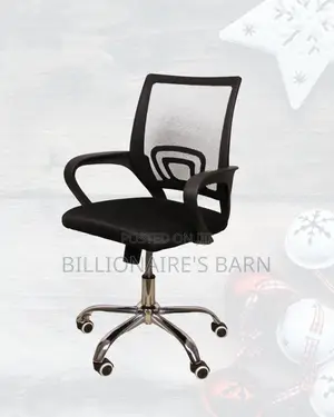 Secretarial Mesh Office Ergonomic Fabric Seat Lumbar Support Solution