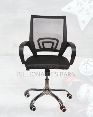 Secretarial Mesh Office Ergonomic Fabric Seat Lumbar Support Solution