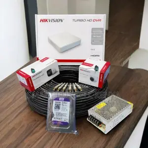 Hikvision 2 1080p Full Hd Video Resolution CCTV Cameras Complete Kit