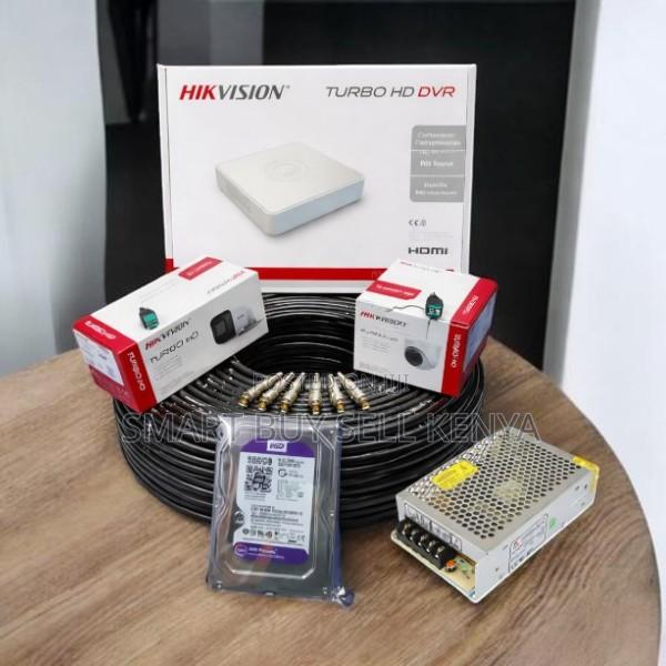 Energy Efficient Hikvision 2 1080p Full Hd 2mp CCTV Cameras Full Kit