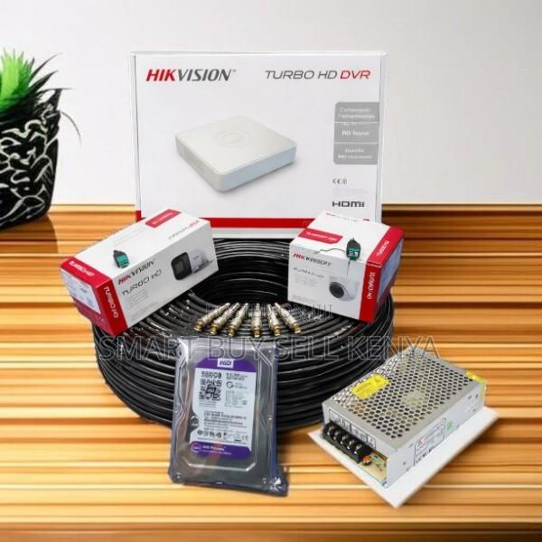 Vga Output Support Hikvision 2 1080p Full Hd 2mp CCTV Cameras Full Kit