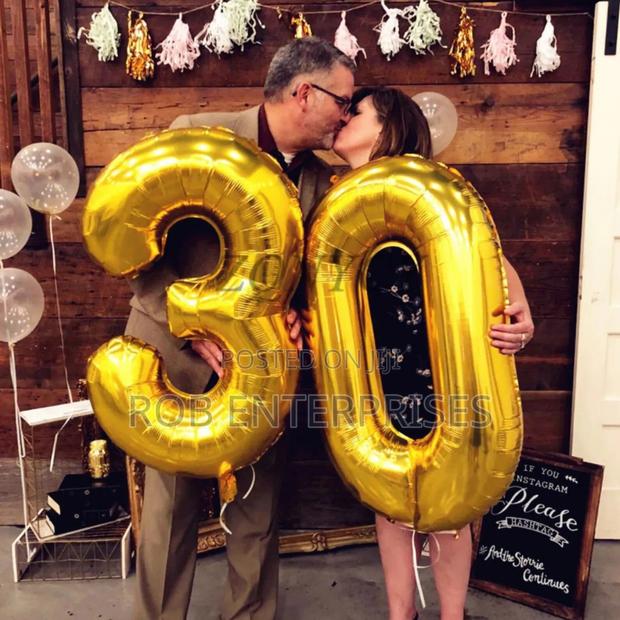 Numbers Foil Balloons - thumbnail 2