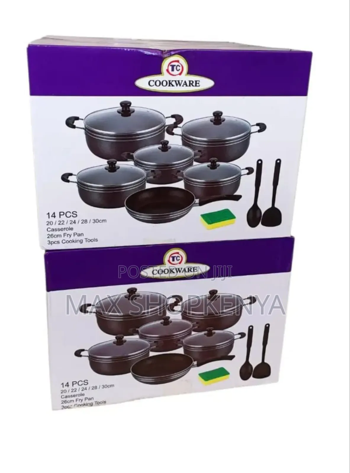 *Original Tc Nonstick Sufurias* *Tc 14 PCS Nonstick Cookware*