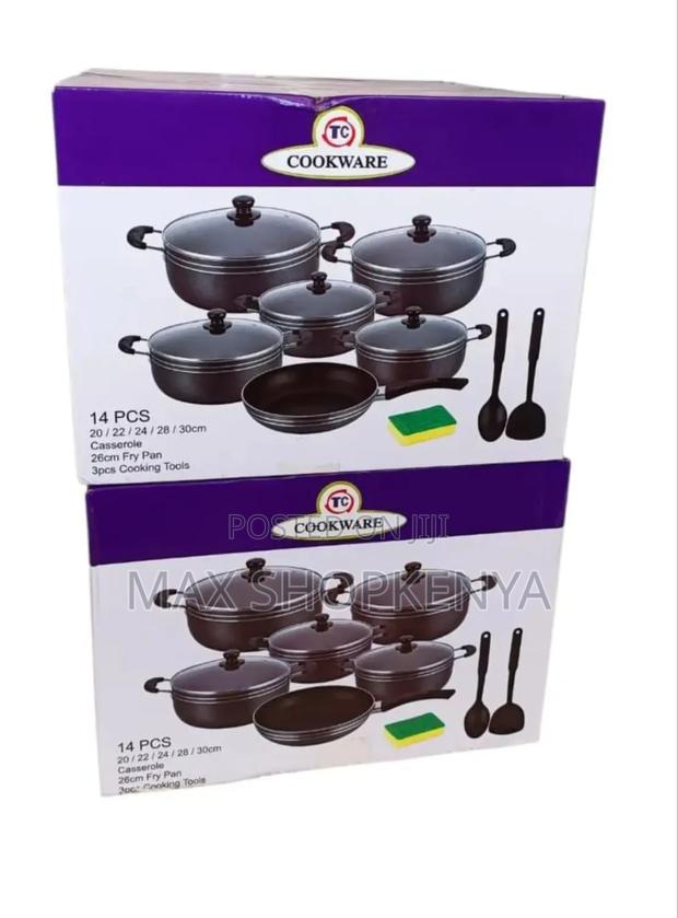 *Original Tc Nonstick Sufurias* *Tc 14 PCS Nonstick Cookware* - main view