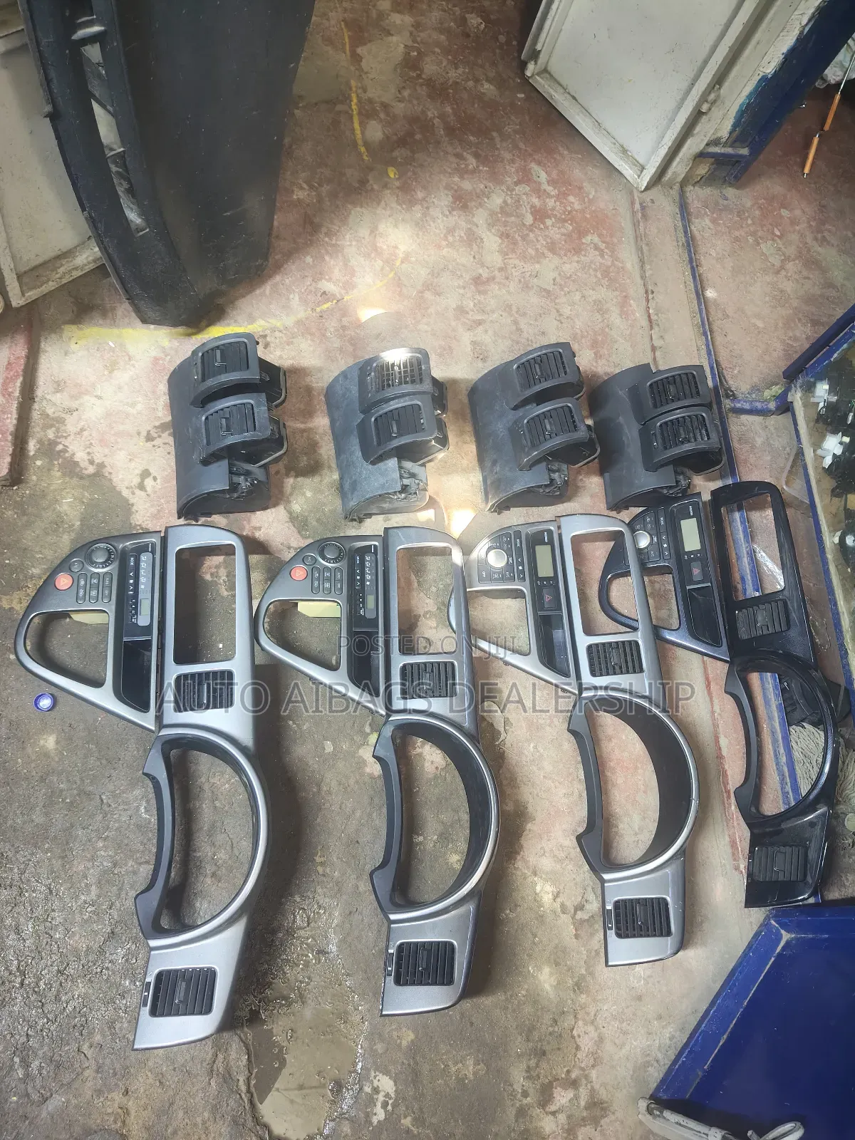 Radio Pannel Only Toyota Wish Model 2002 - 2006