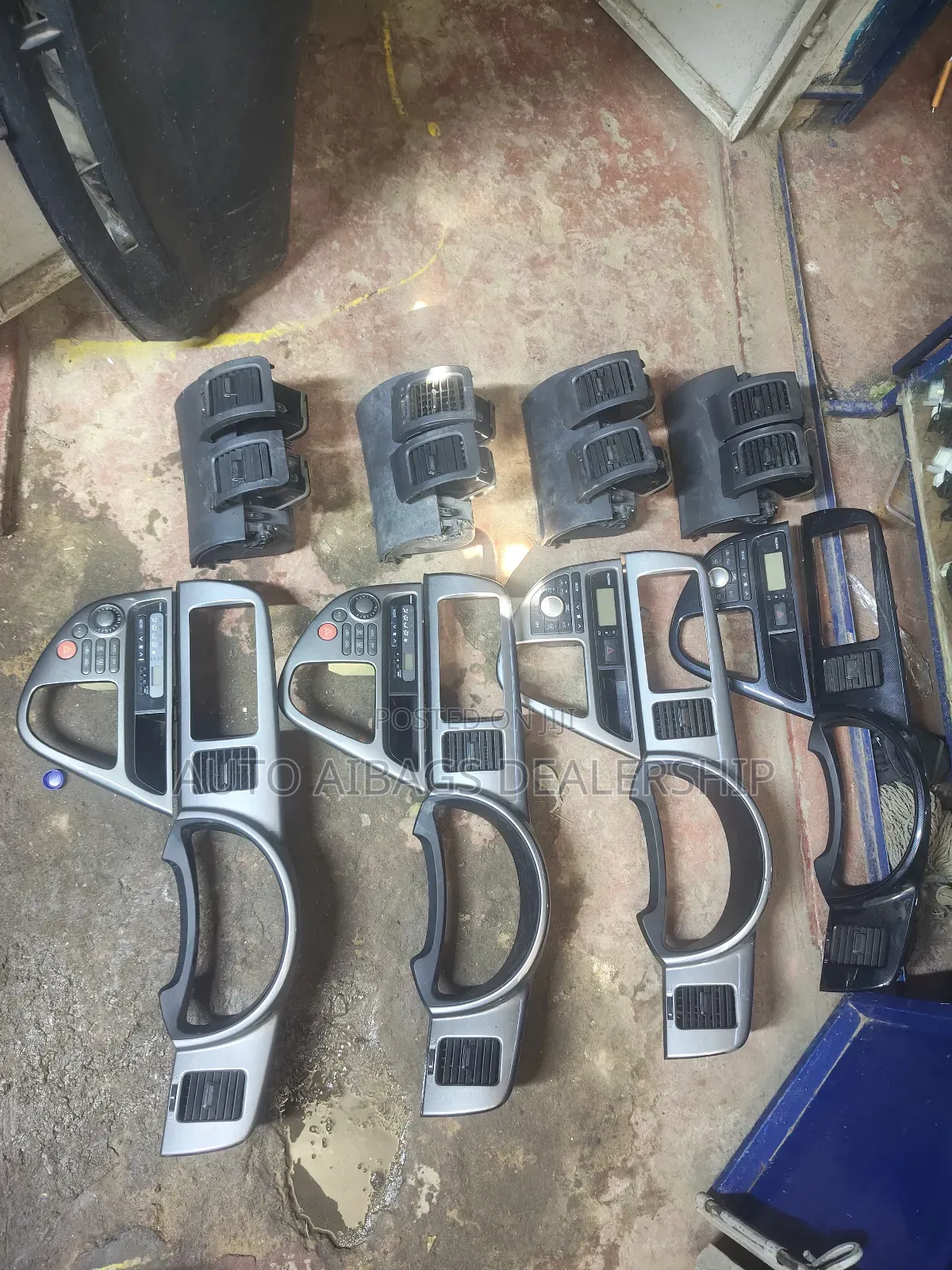 Radio Pannel Only Toyota Wish Model 2002 - 2006