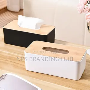 Bamboo Lid Serviette Holder. Sen