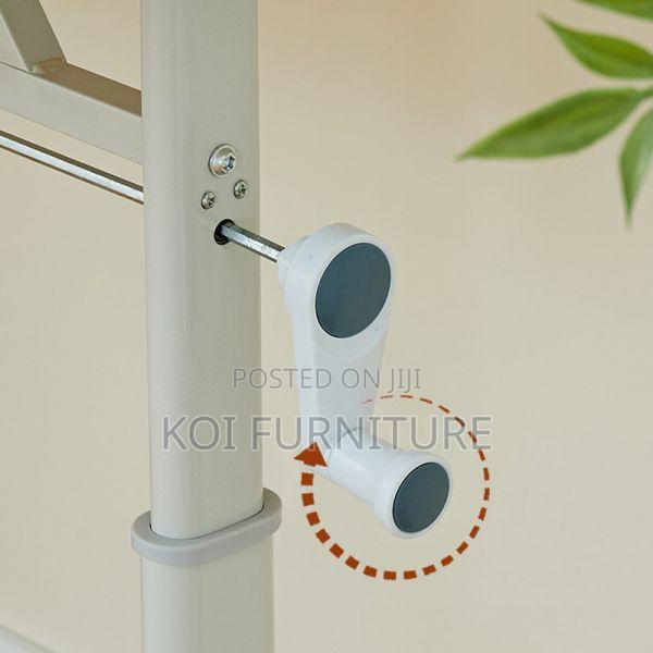 Office Desk : White Adjustable Manual Office Table 1200mm - thumbnail 9