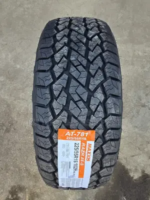 225 /55 R18 Maxxis (Taiwan).