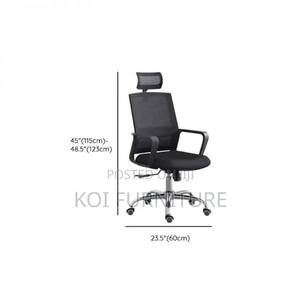 Office Chair: Ergonomic Black Office Chair