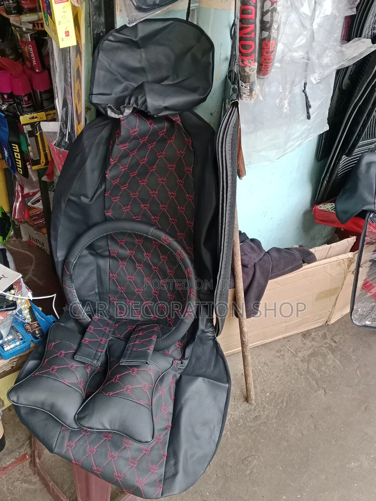 Comfort Leather Seat Cushion for 5 Seater Covers