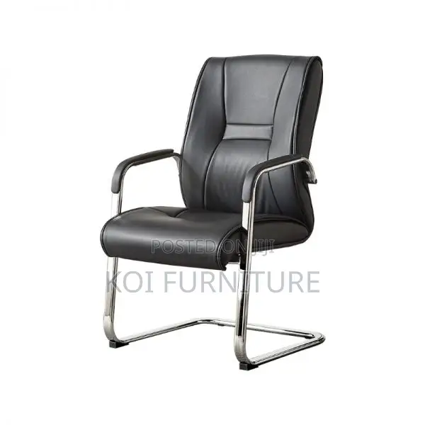 Office Chair : Leather Executive Cantilever Chair
