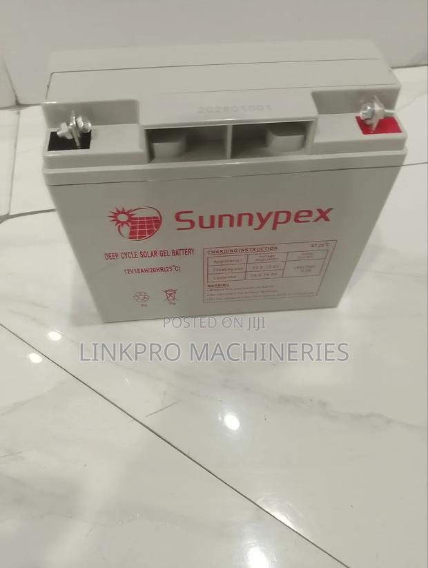 18ah 12v Sunnypex Battery