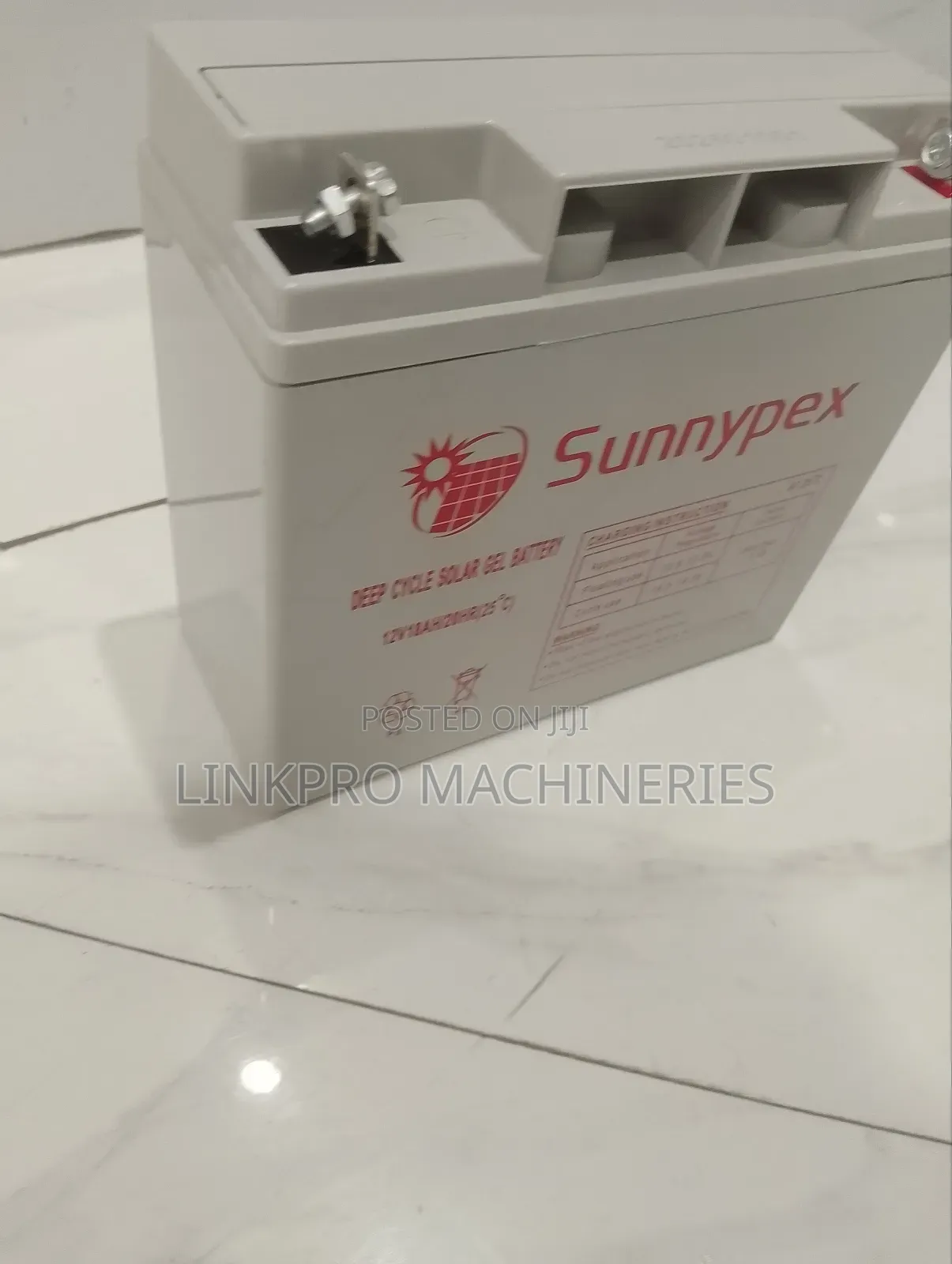 18ah 12v Sunnypex Battery