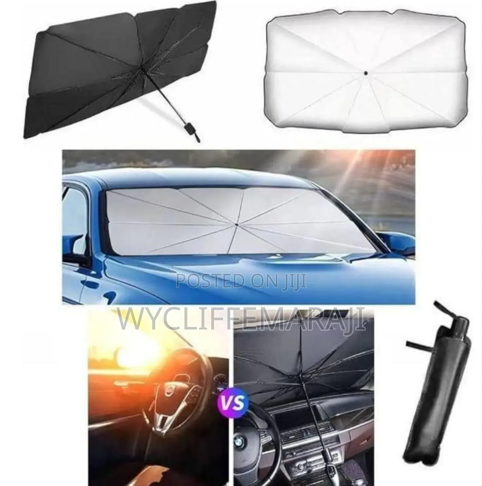 Car Dashboard Umbrella Windscreen Sun Cover