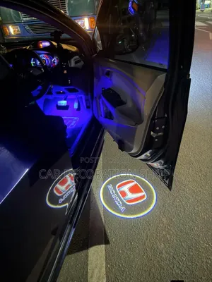 2 Pc Car Door Projector Lights for Honda Cars
