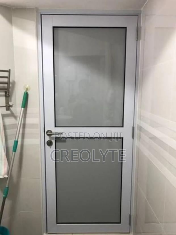 Full Glass Lite Aluminium Door - thumbnail 2