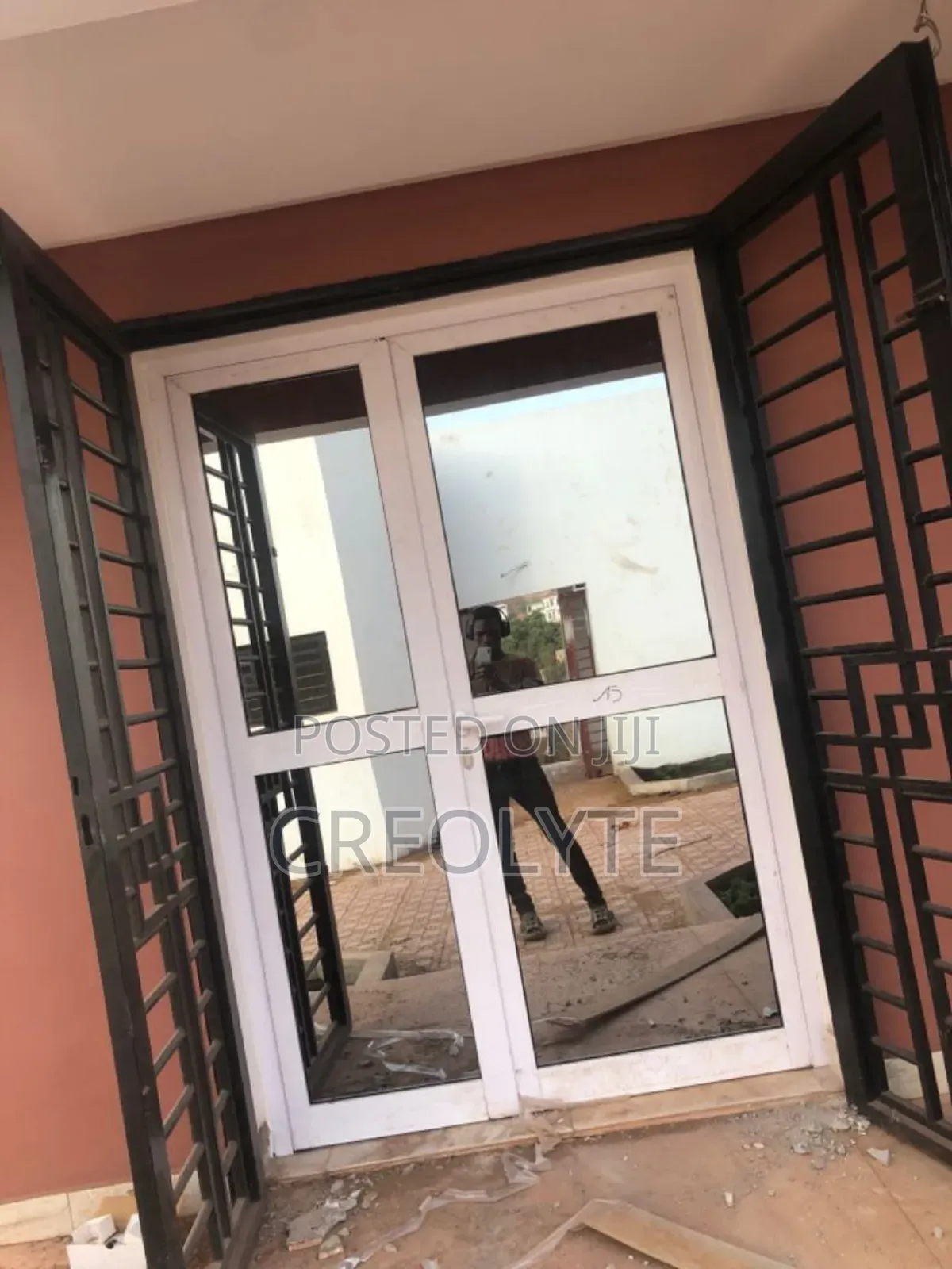 Double Door Double Aluminium Door
