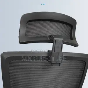 Office Chair : Black Mesh Office Chair With High Backrest