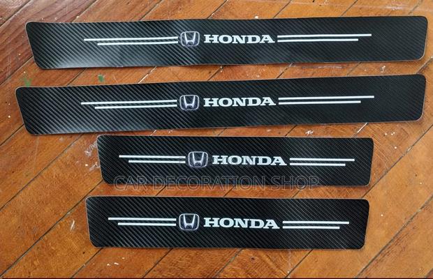 4pc Honda Antiscratch Plate Sill Sticker