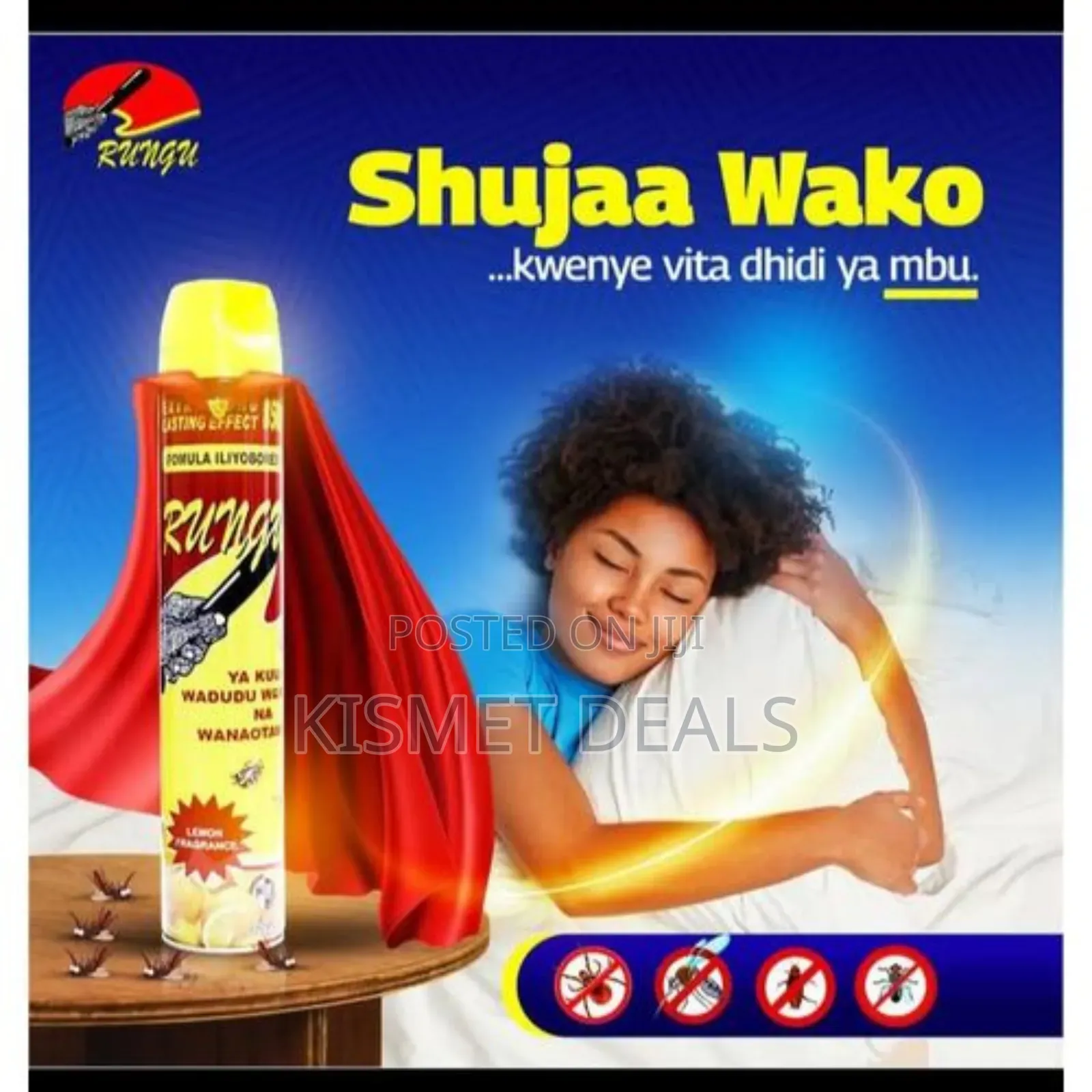Flavoured Rungu Insects Spray