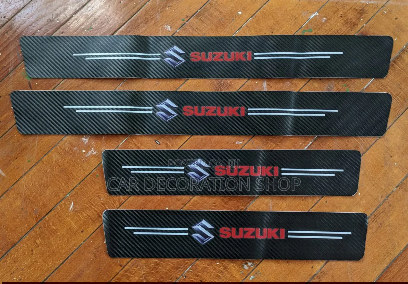 4pc Suzuki Door Threshold Protective Stickers