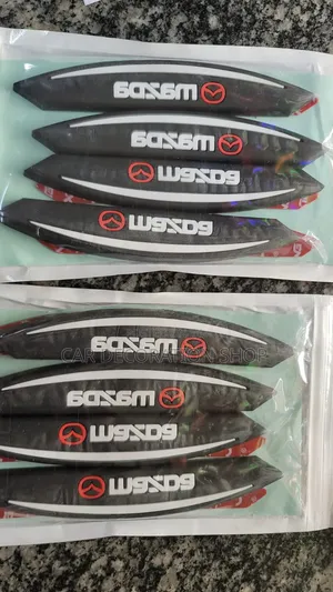 4pc Mazda Branded Door Rubber Flexible Edge Guard