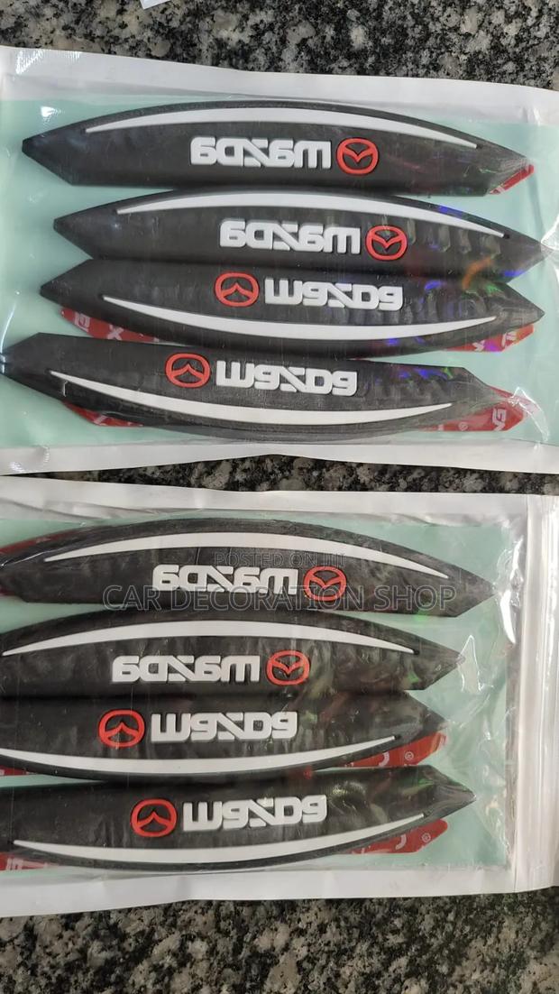 4pc Mazda Branded Door Rubber Flexible Edge Guard